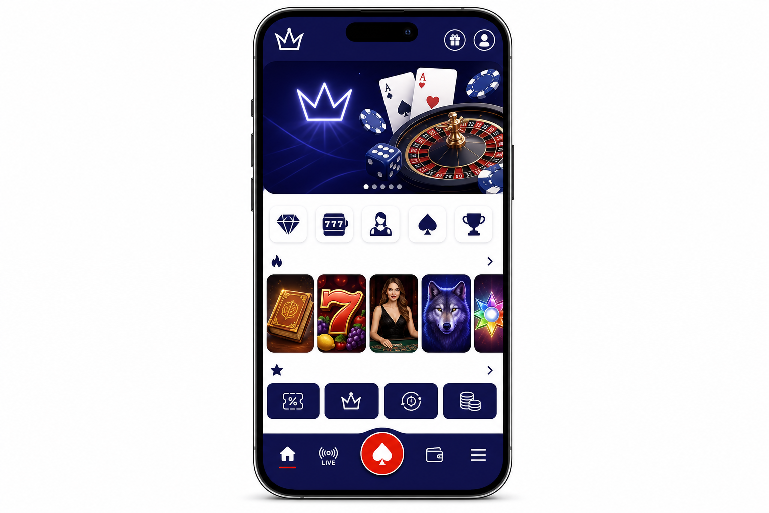 App BankonBet su smartphone Android e iOS
